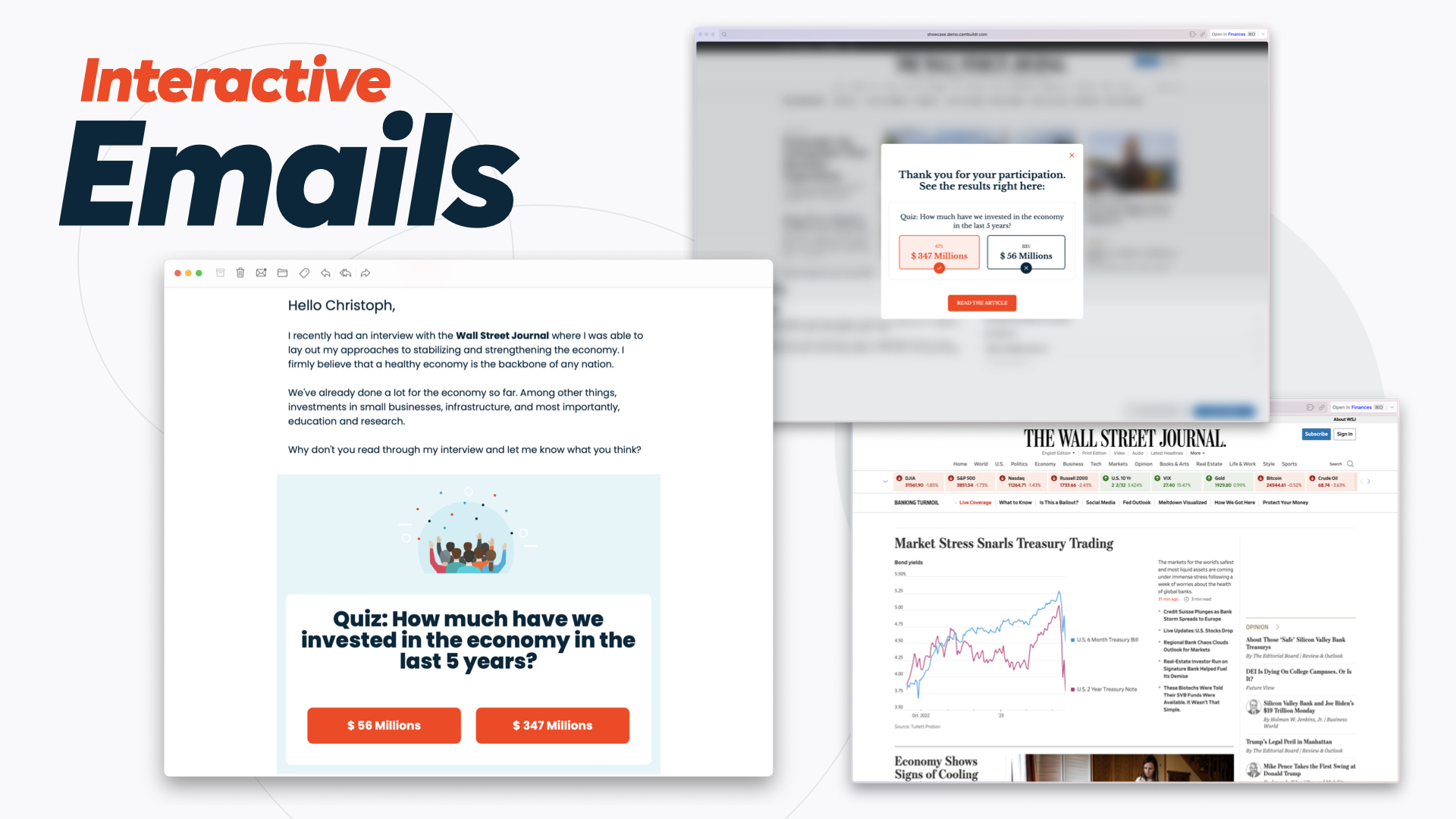 Interactive Emails