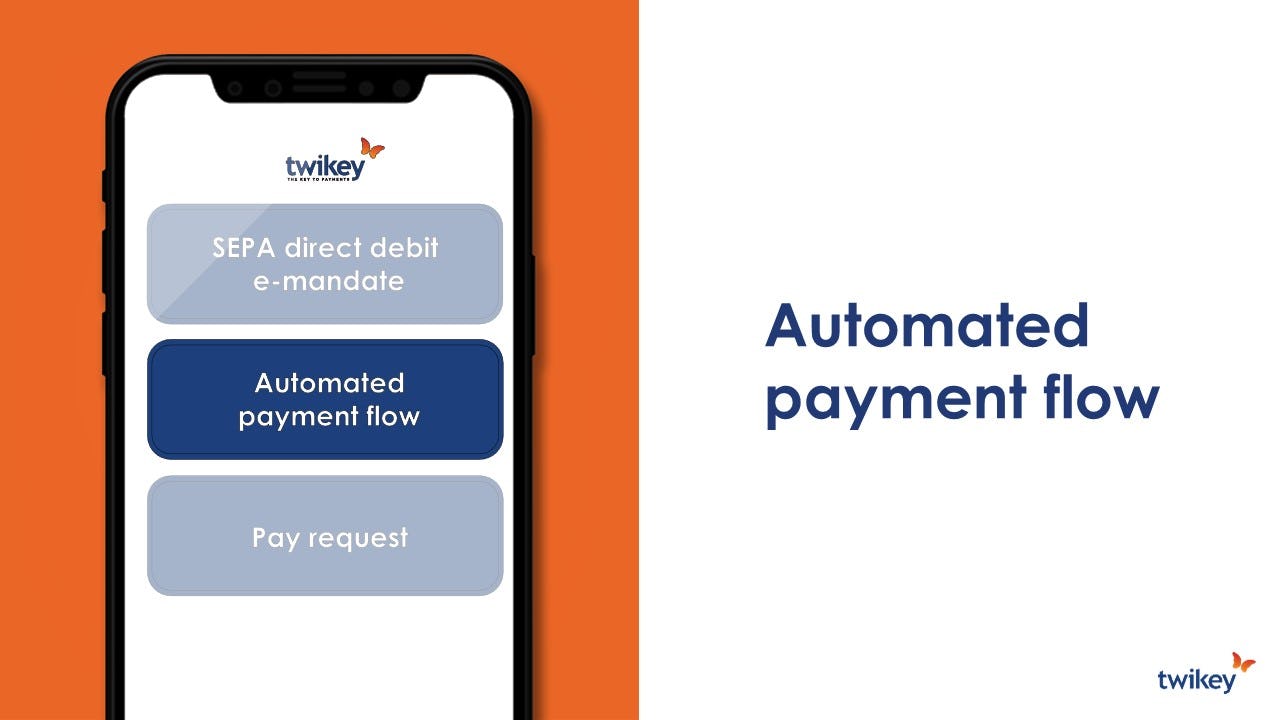 Twikey Software - Automated Paylemtn Flow