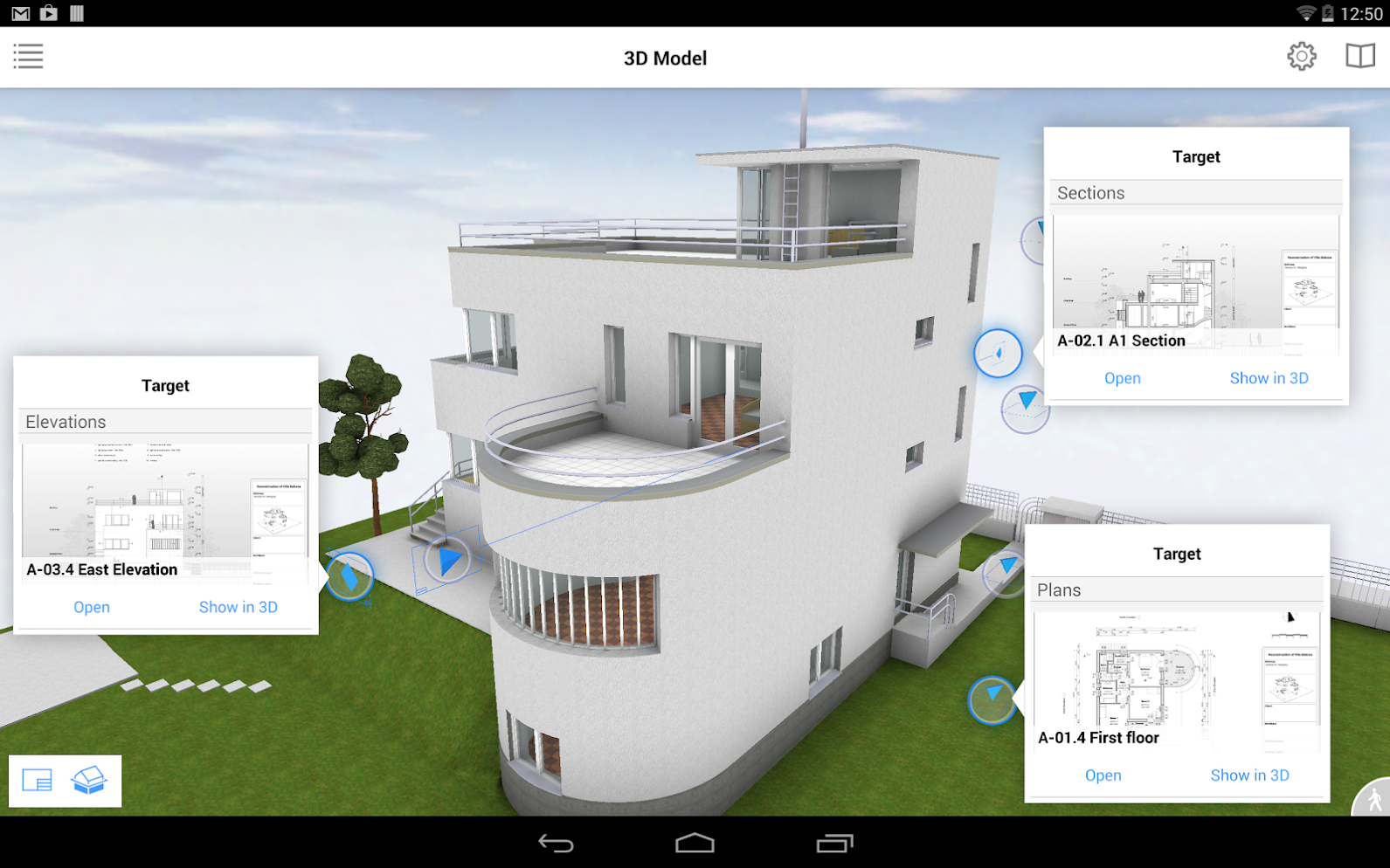 ARCHICAD Software - The BIMx app for iOS and Android devices features the BIMx Hyper-model for 2 and 3D navigation, while also supporting Google Cardboard VR