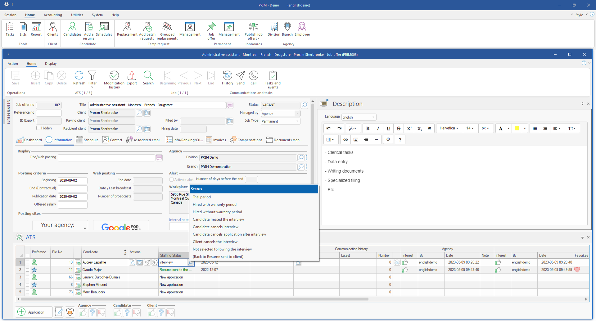 PRIM Logix screenshot