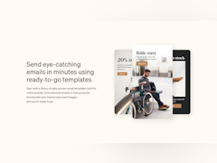 Klaviyo Software - Send eye-catching emails in minutes using ready-to-go templates - thumbnail