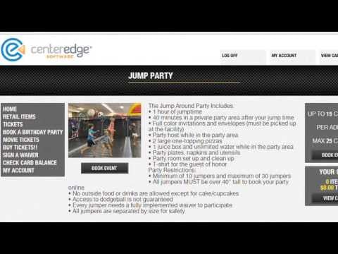 CenterEdge Advantage Software - Group and party booking