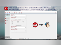 ACE Retail POS Software - Mailchimp integration