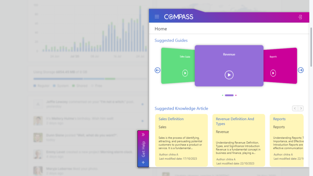 Compass Software - Compass Widget Home