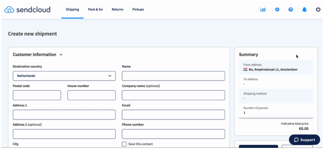 Sendcloud Logiciel - 1