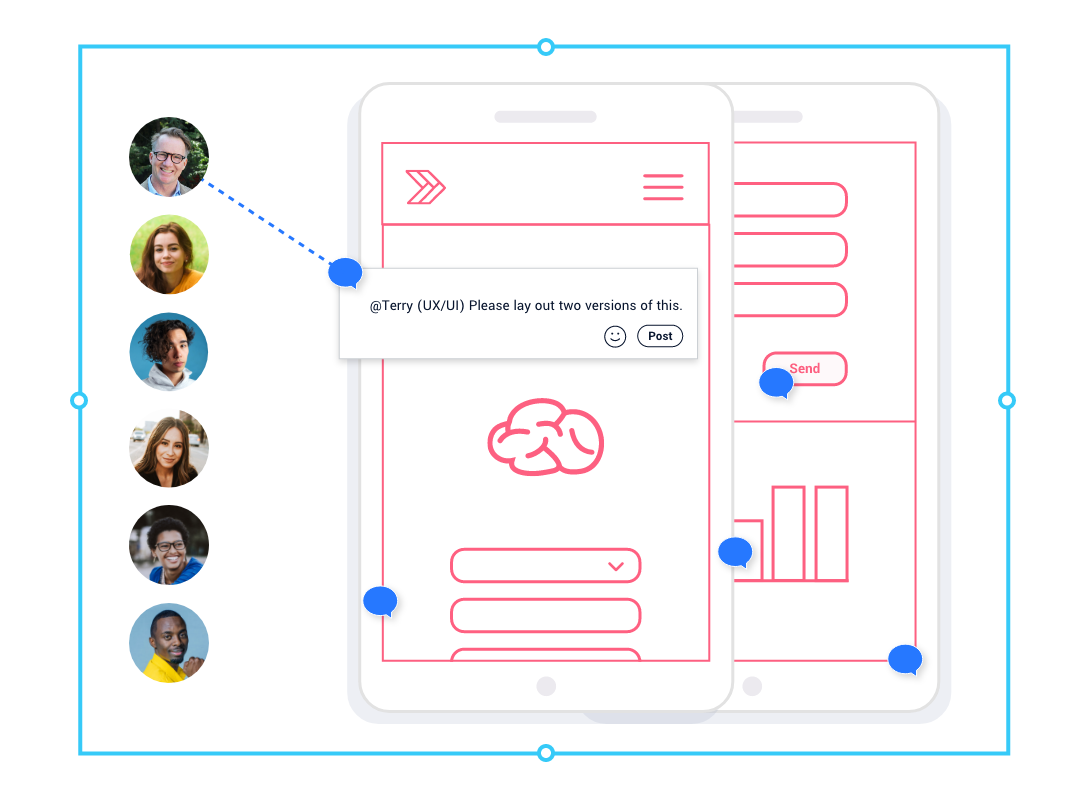 Claritee Software - Real time collaboration & conversations.
Invite designers, copywriters, developers, clients, and more. Whoever needs to be part of the process can join and collaborate, with comments or sharelink and in real-time.