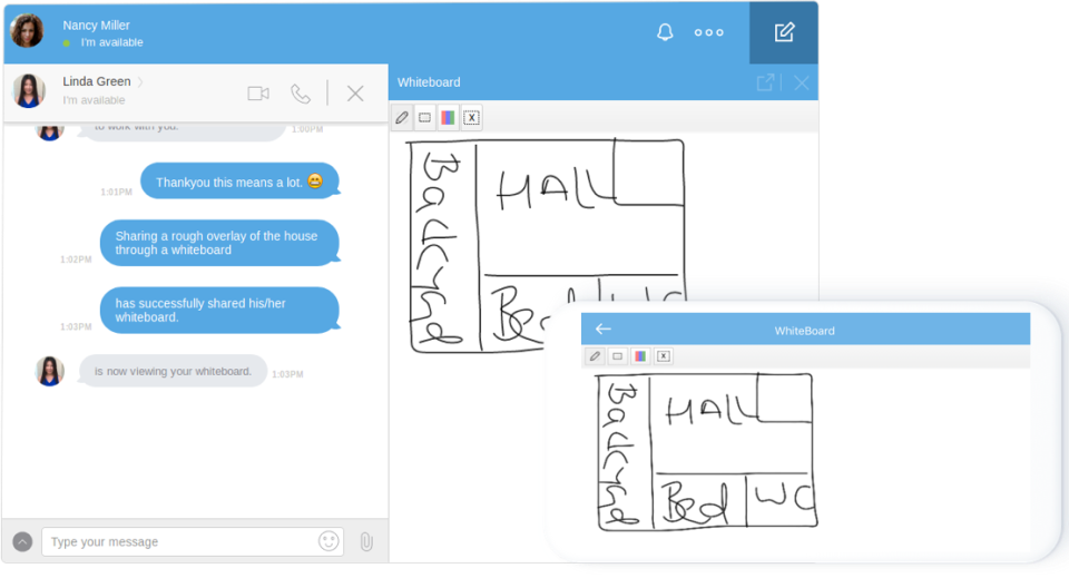 CometChat Software - CometChat whiteboard