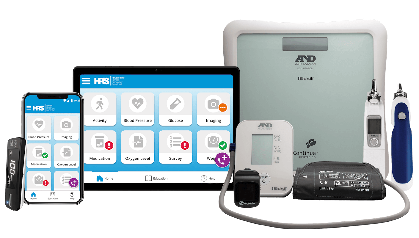 Health Recovery Solutions screenshot: PatientConnect Complete