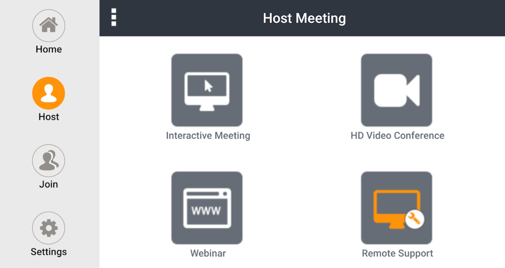 TurboMeeting Software - TurboMeeting hosting a meeting