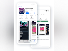 Mighty Pro Software - Example of a Mighty Pro branded app in the Apple App and Google Play stores.