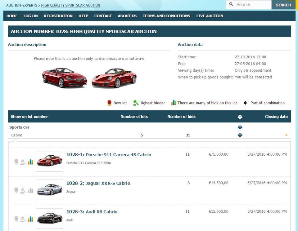 Auction-Experts Logiciel - 2