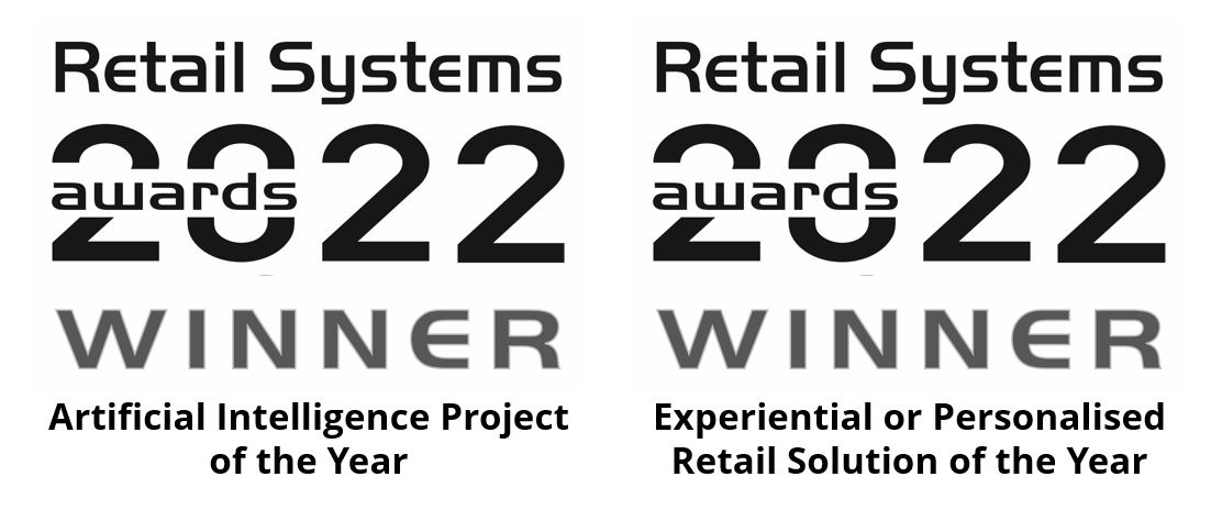 Recent awards for 'AI Project of the Year' and 'Personalized Retail Solution of the Year'