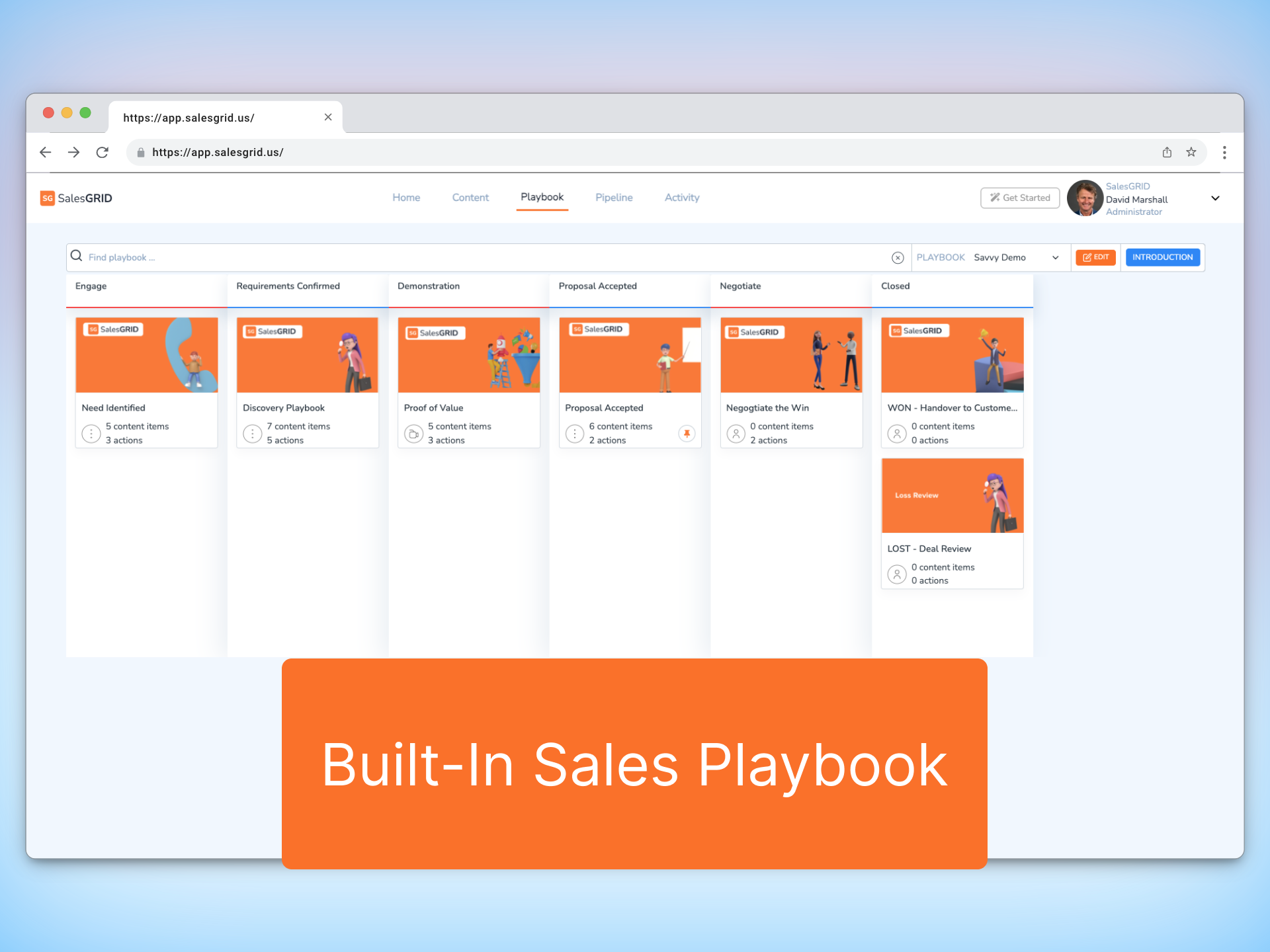 Built-In Sales Playbook