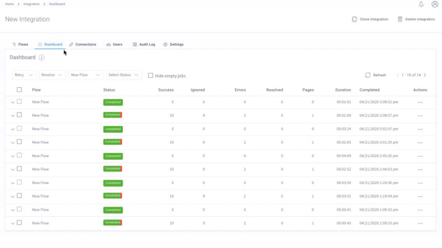 Celigo Integrator.io