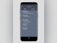 Onfleet Software - Onfleet Android task list screenshot - thumbnail