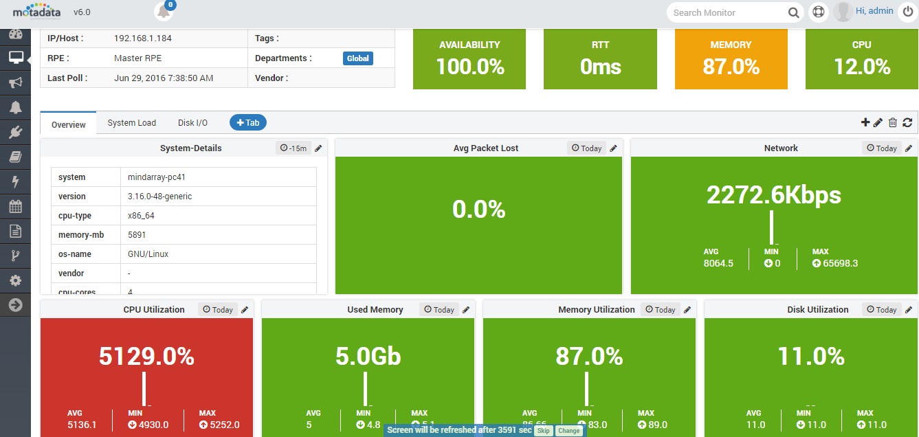 Device monitoring