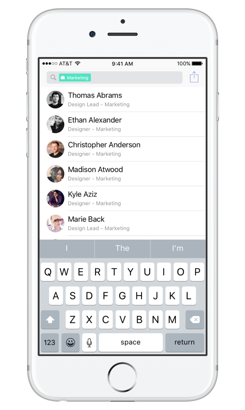 Structural Software - The People Search feature simplifies the process of locating the people of most relevance at any given time, from inside the companion mobile app