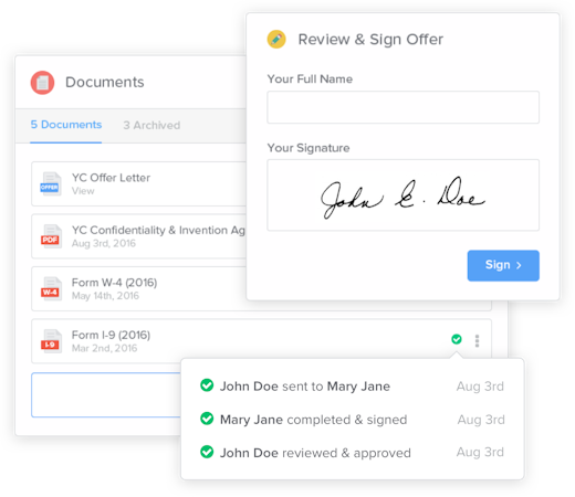GoCo screenshot: Manage all documents and files from one central location with GoCo