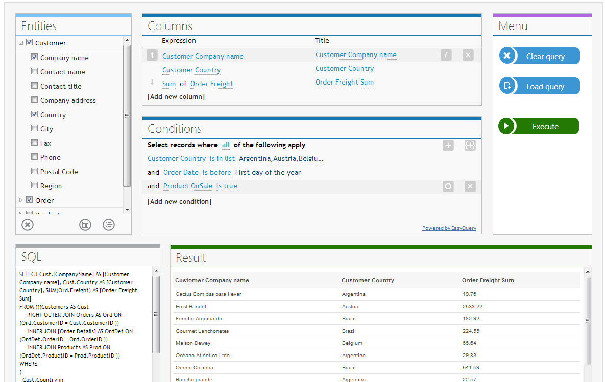 EasyQuery Software - 1