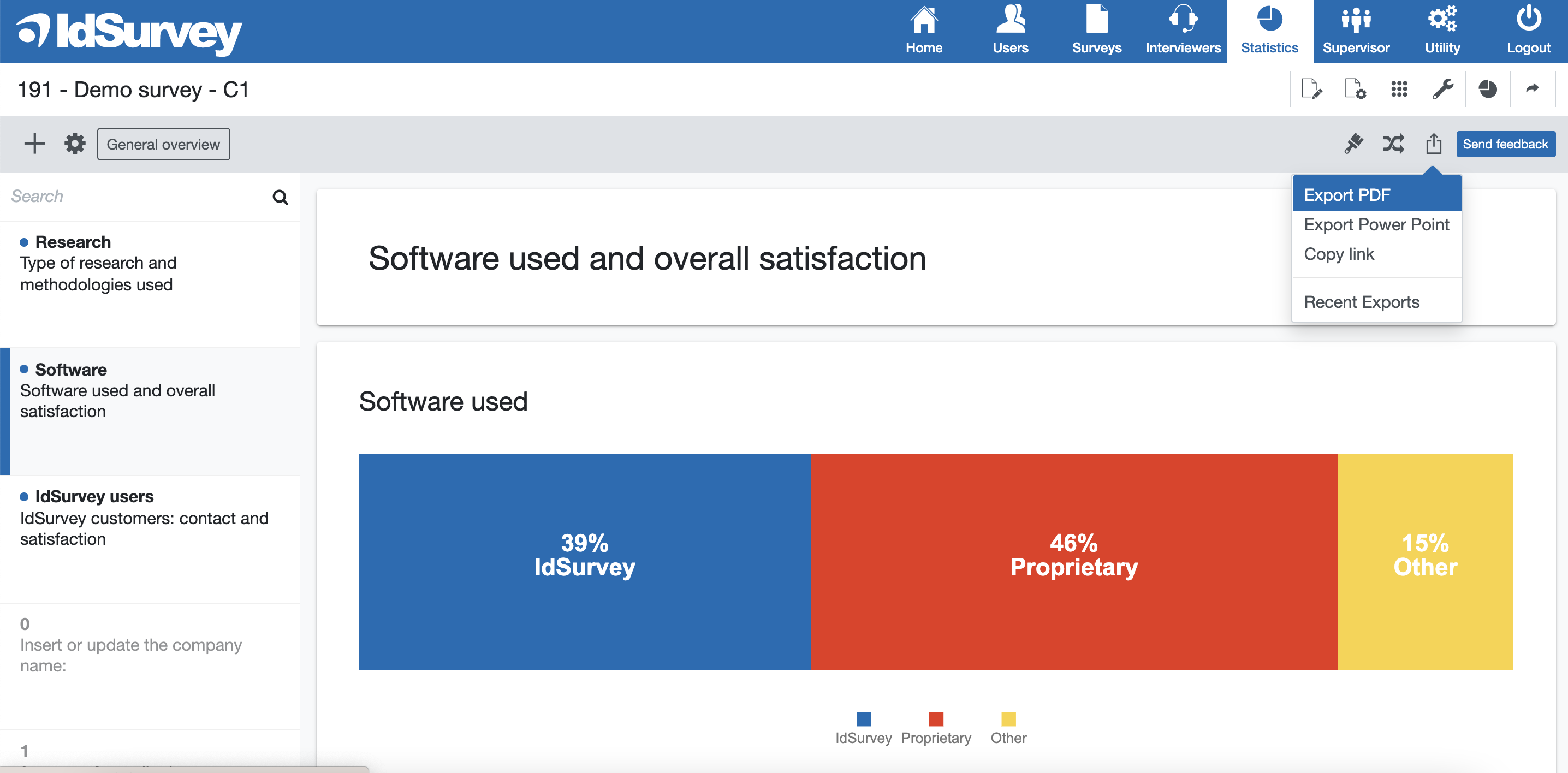 IdSurvey Software - 5