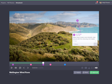 Wipster Software - Frame contextual comments directly on videos to provide exact feedback