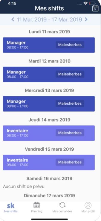 Pointeuse en ligne : application badgeuse pour les employés - Skello