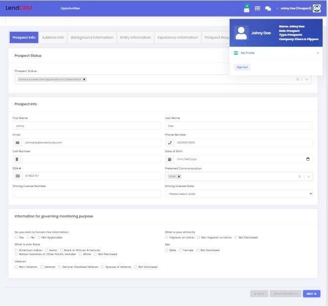 LendCRM Software - 4