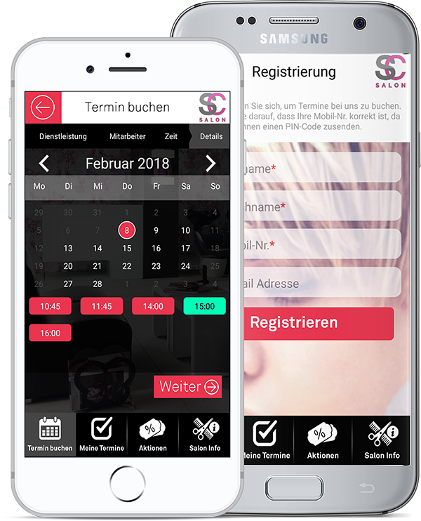 SmartCoiffeur mobile app