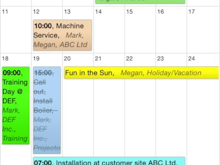 Schedule it Software - Users can view schedules through the web, desktop, or mobile apps