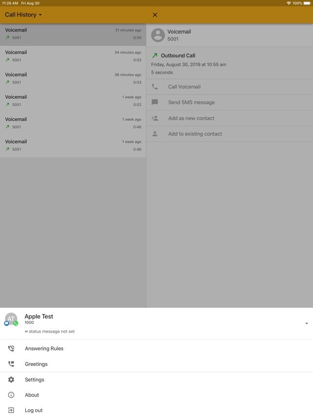 Peerlogic Software - Peerlogic Voicemails