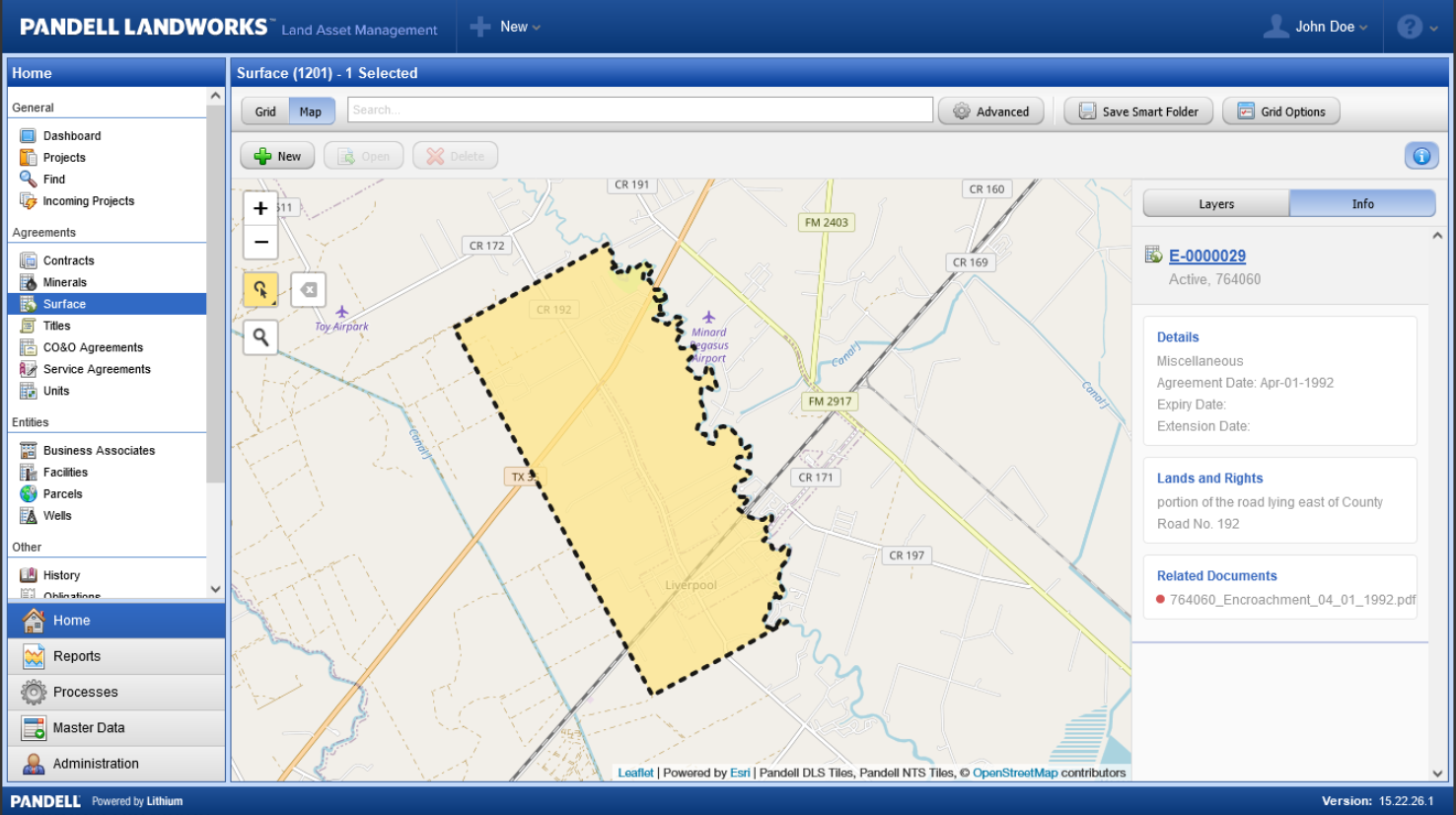 Pandell Upstream Logiciel - 1