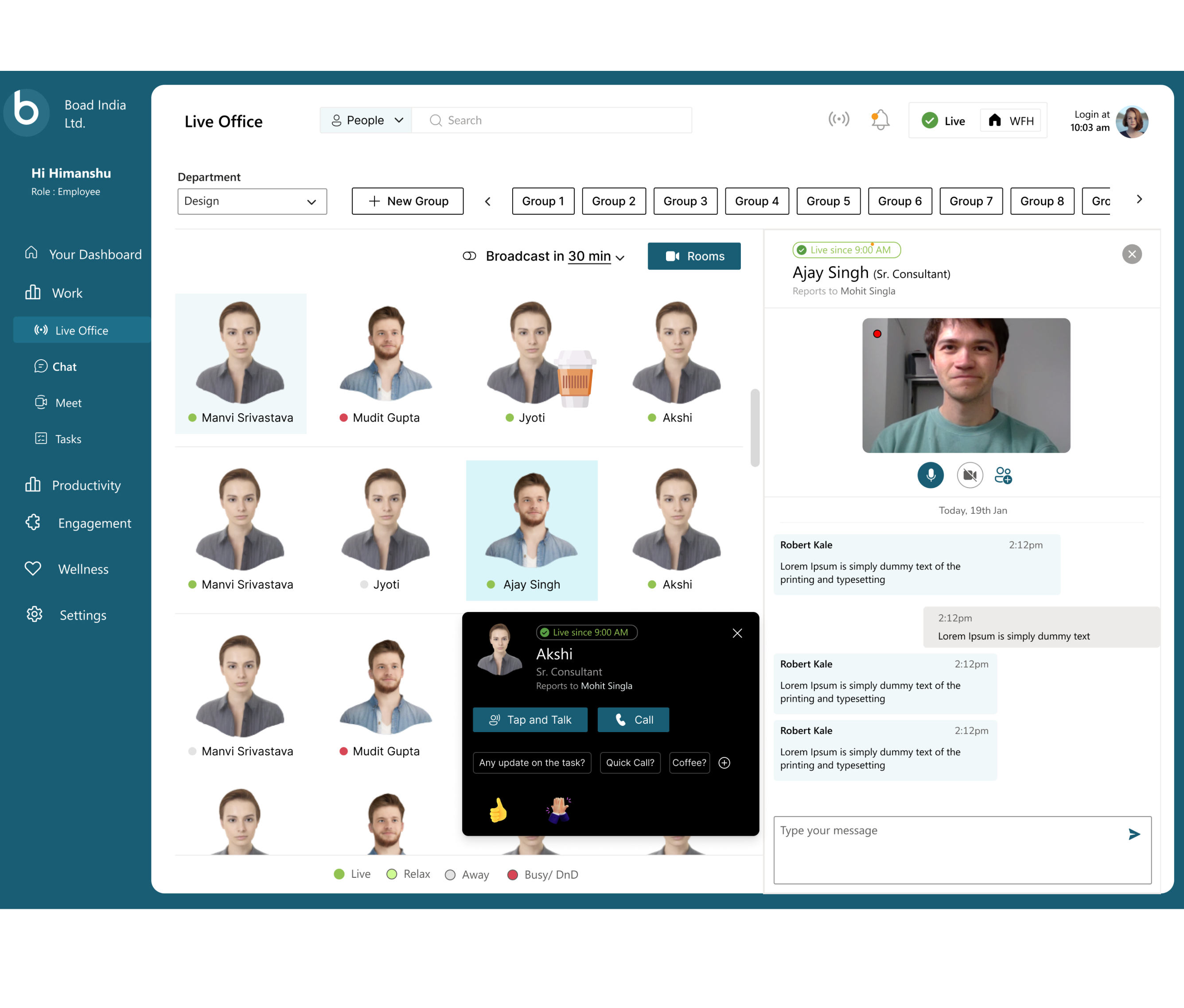 Worx Squad screenshot: Worx Squad tap and talk