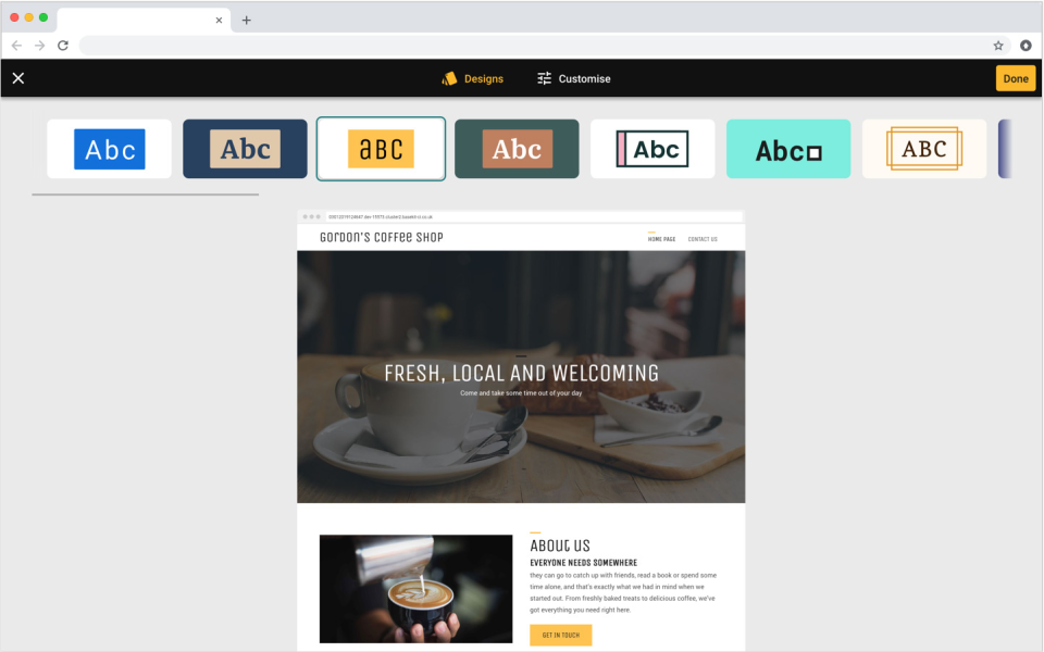 Go Sitebuilder Software - 3