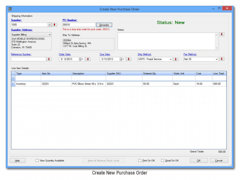 InventoryCloud Software - New purchase order - thumbnail