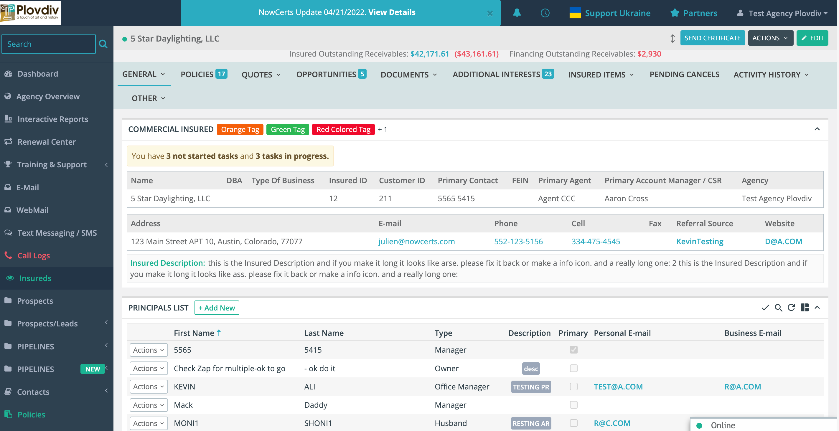 NowCerts Software - 3