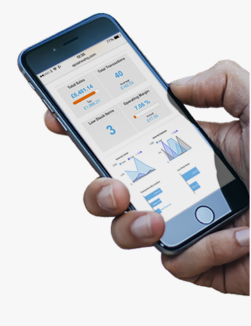 Epos Now Software - Access reports on mobile