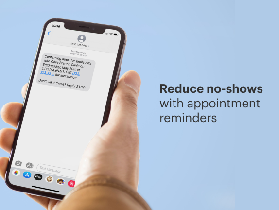 Reduce No-Shows with appointment reminders from SimplePractice.