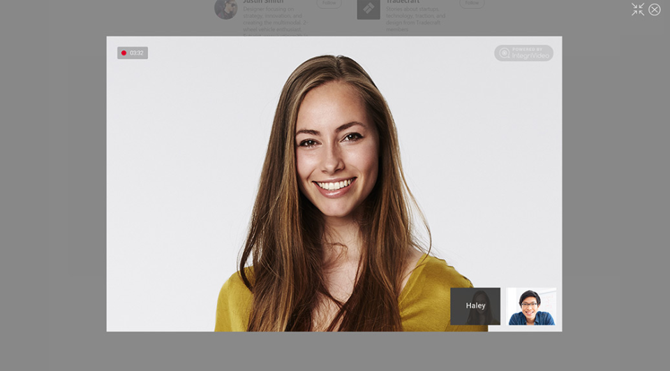 HireOwl screenshot: Meet & interview candidates with built-in HD video chat