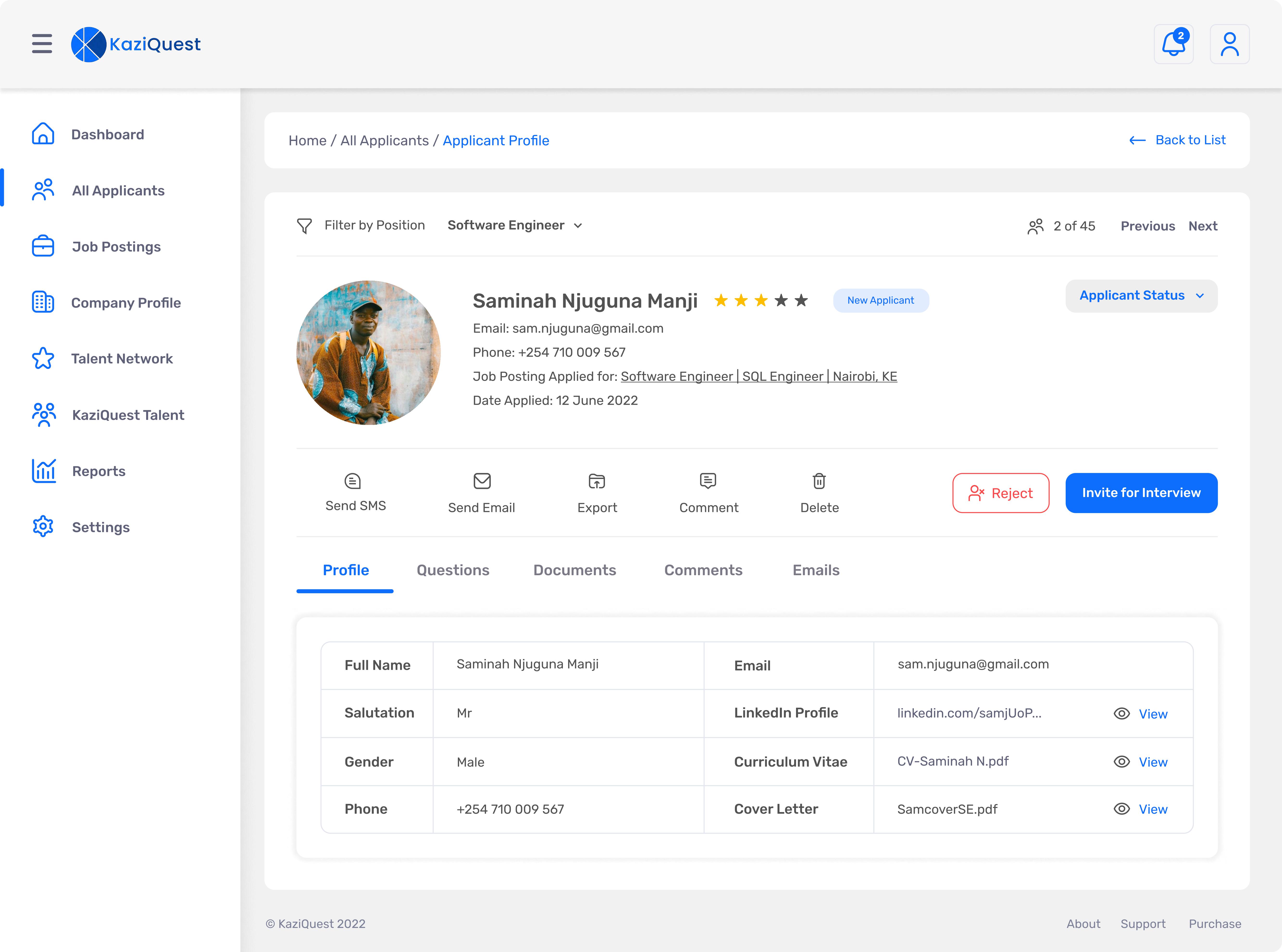 KaziQuest screenshot