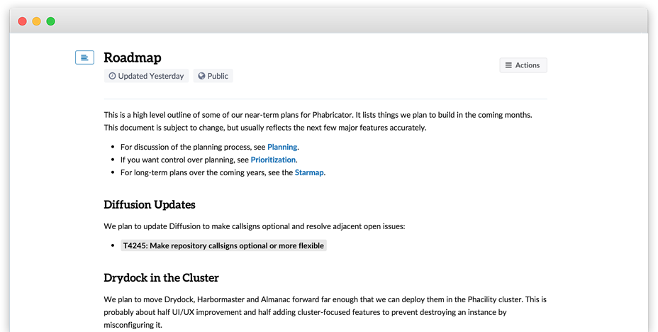 Phabricator Software - 3