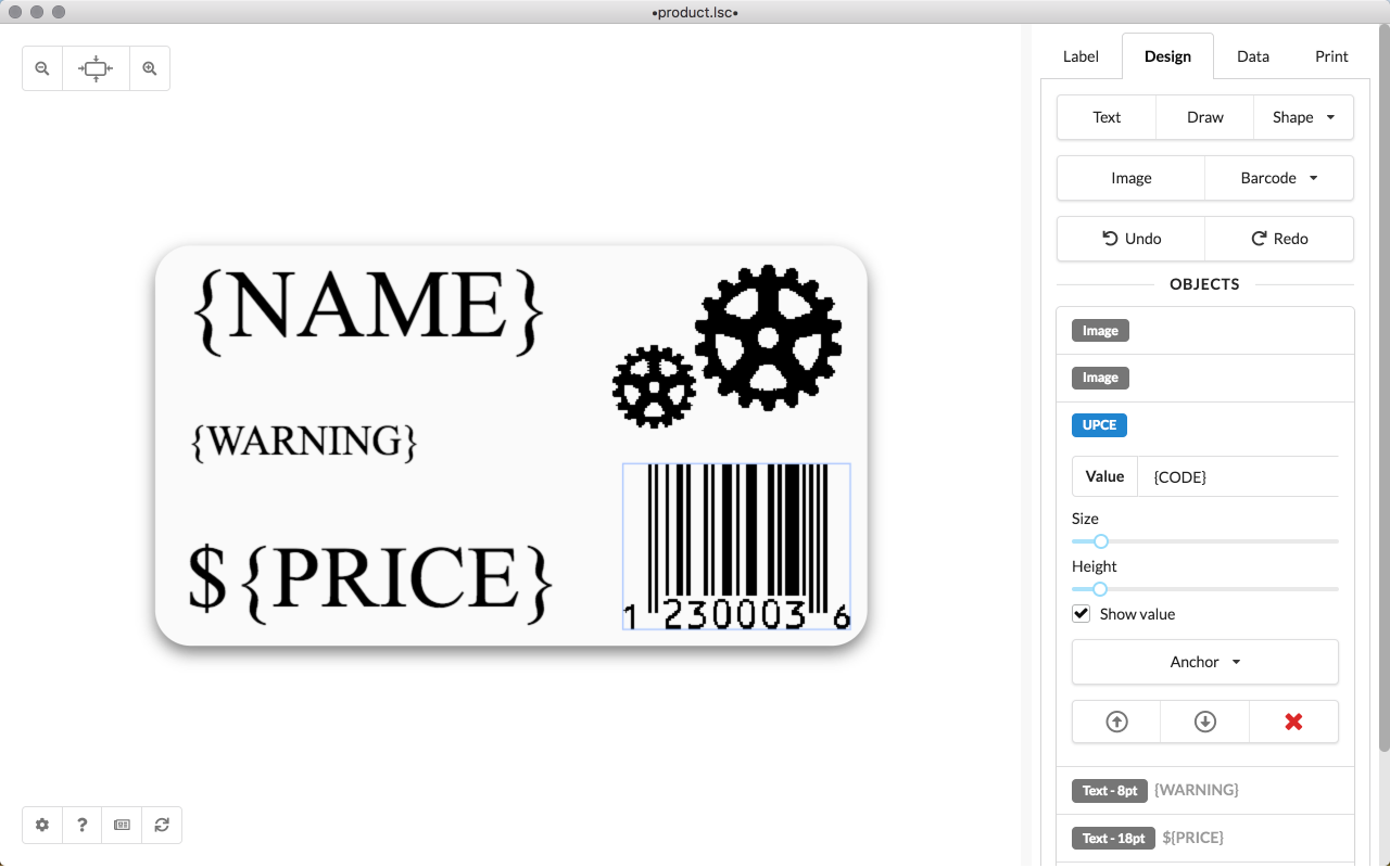 Label LIVE Logiciel - 3