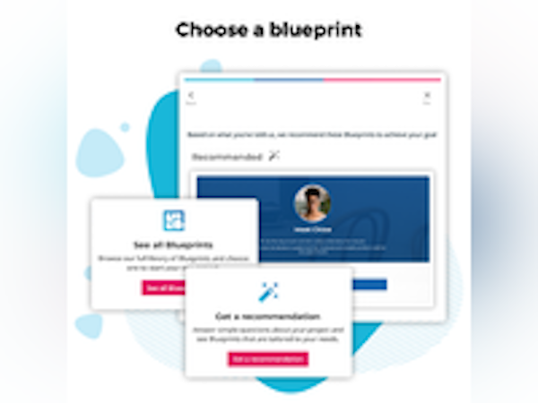 Elucidat screenshot: Elucidat's Learning Accelerator makes it easy for anyone to create great elearning quickly. Templates are recommended based on your project goals. Just follow the best practice guidelines and create something awesome.