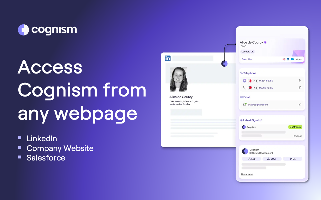 Cognism Software - 2