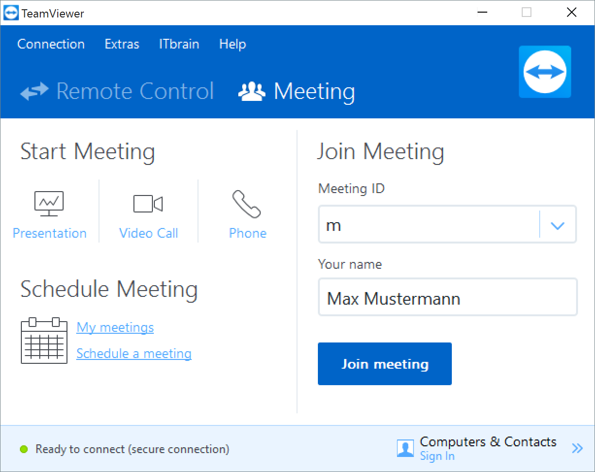 TeamViewer Software - Online-Meetings with TeamViewer