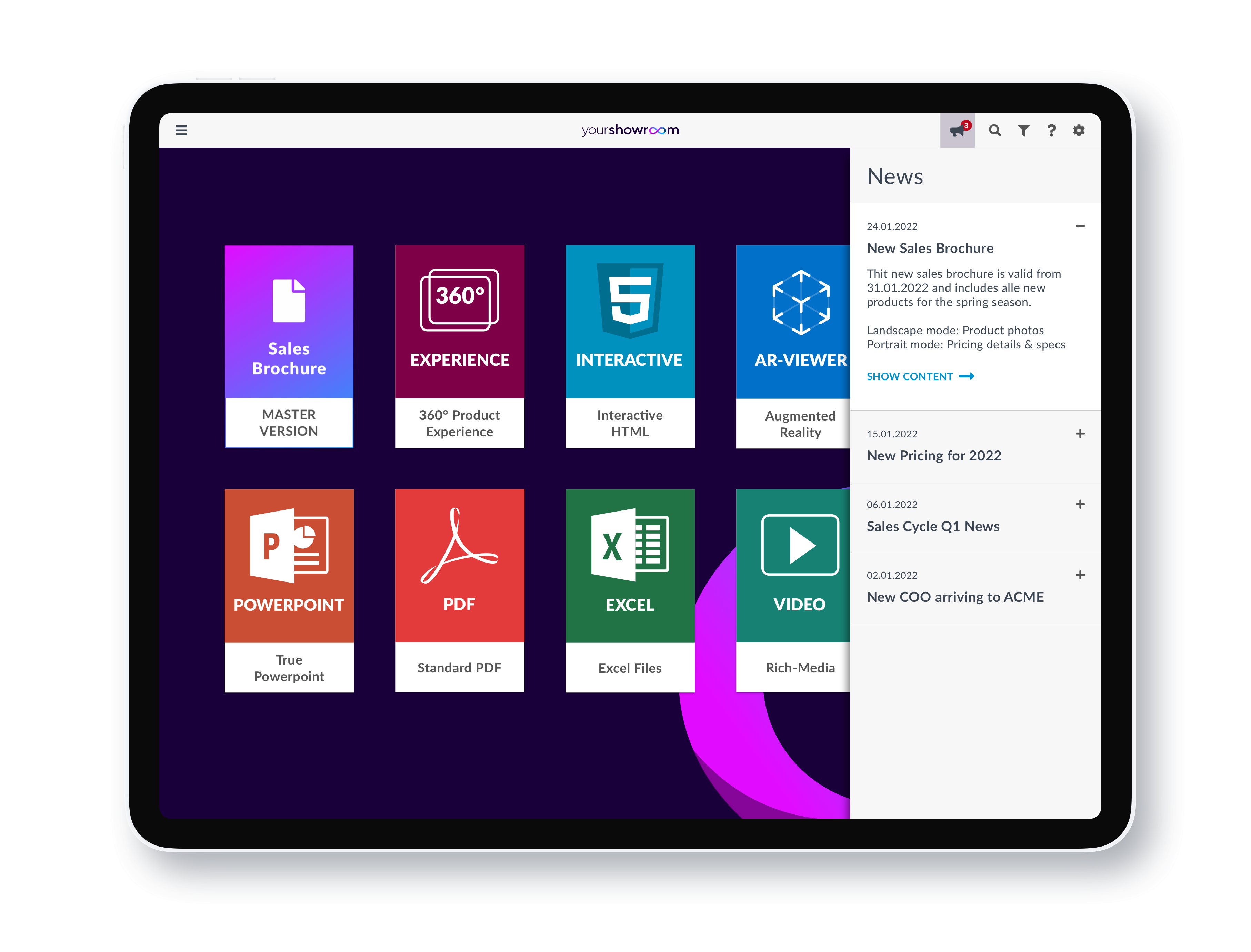 YourShowroom Software - yourshowroom App