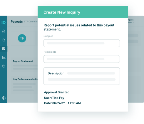 CaptivateIQ Software - Paying people fairly for their hard work is a no-brainer which is why we’ve made it incredibly easy to troubleshoot any pay inquiries that happen. Manage communications inside CaptivateIQ alongside your commission data for faster resolutions.