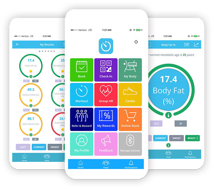 ClubWise mobile dashboard