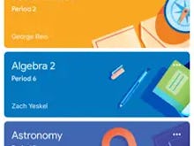 Google Classroom Software - Mobile app