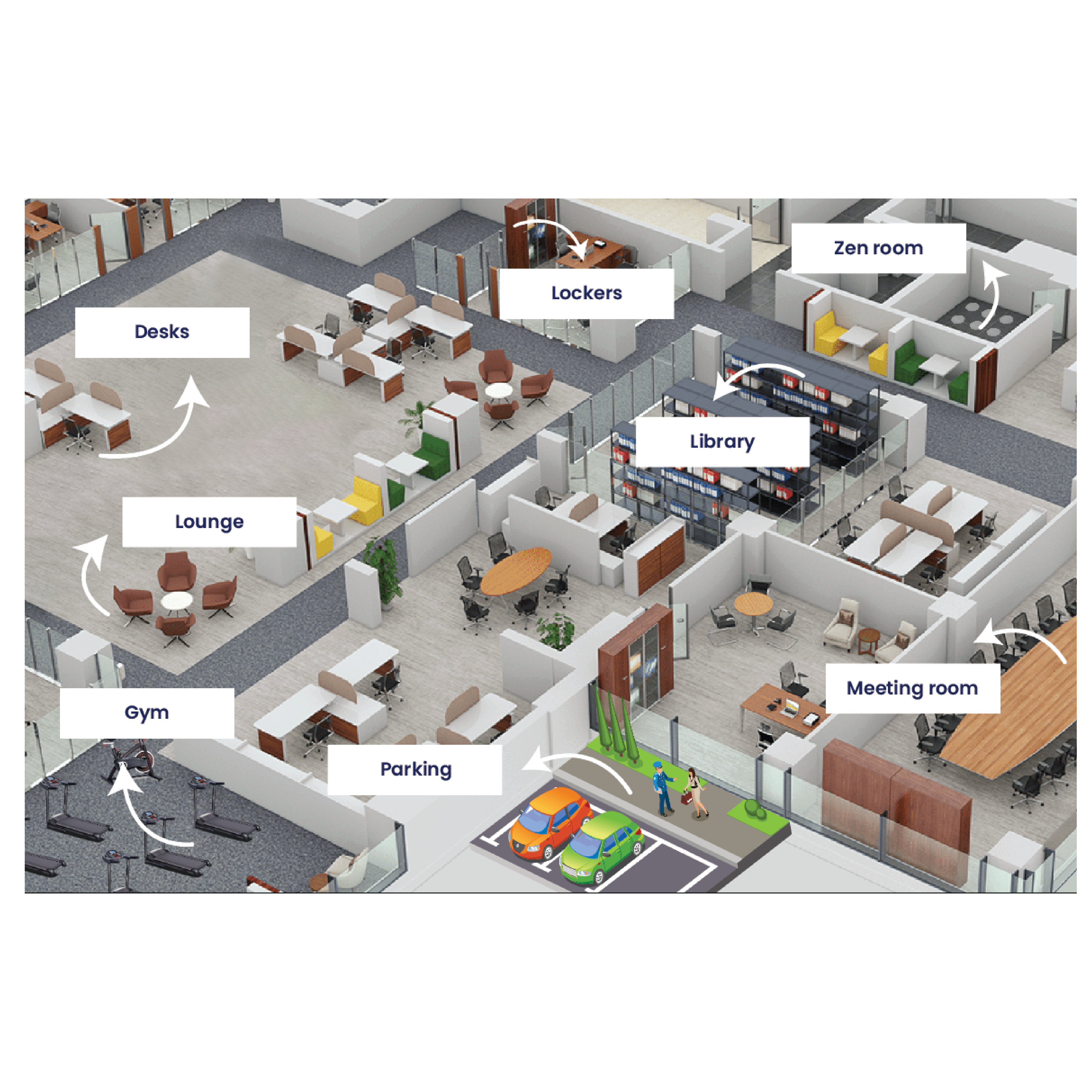 Smarten Spaces Hybrid Workplace Software
