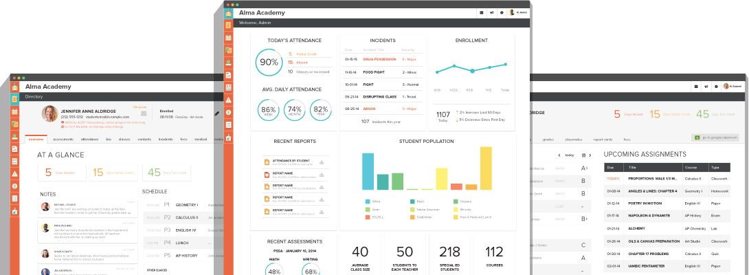 Alma Software - Alma offers dashboard features